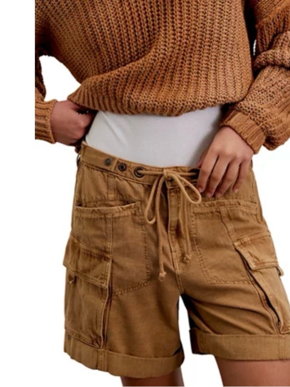 Free People Frankie Washed Shorts